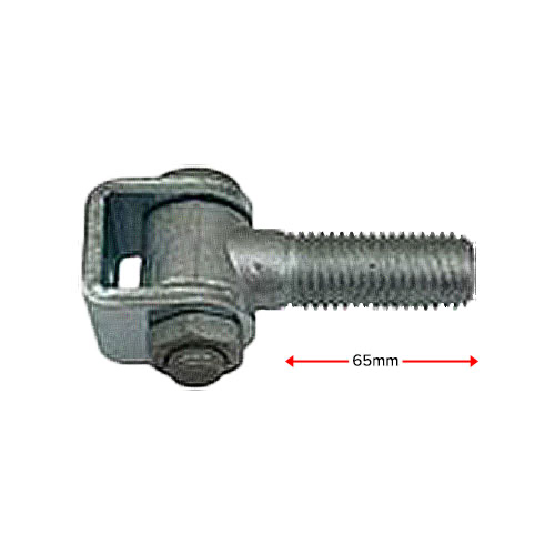 Hot Dip Galvanised Swing Gate Adjustable Hinge 20mm pin - 65mm long neck- pair.webp
