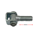 Hot Dip Galvanised Swing Gate Adjustable Hinge 20mm pin - 65mm long neck- pair.webp