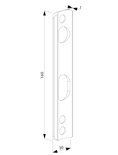 2 Locinox Adaptor Plate for LA, LM and LS locks.webp
