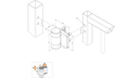 Locinox Swing Gate Hinge - 180° Double bearing hinge - DINO - Black - Each.webp
