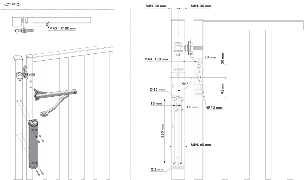 1 Hydraulic Industrial Gate Closer Verticlose 2 FOR 90° AND 180° HINGES BLACK.webp