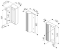 Locinox Electro Magnetic Lock 600Kg With Handle - Silver.webp