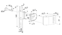 Gate Handle Aluminium Push Handle Emergency Exit Locinox 3006PUSH.webp