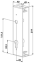 2 Locinox Gate Keep Hybrid insert locks for H-metal- SHKM.webp