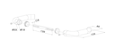 Aluminium Handle 3006B-H with square 120mm Black Pair.webp