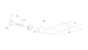 Half Gate Handle Aluminium Locinox 3006A-2 anti-panic handle.webp