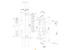 2 Stainless Steel  H metal lock for welding lock box- Lock only.webp