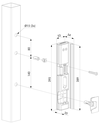2 Locinox SURFACE MOUNTED ELECTRIC SECURITY KEEP - Fail Close- MODULEC-SH-ALUM-E.webp