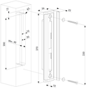 2 Swing Gate Mortise Lock H Wood 35 mm Back Set Lock only.webp
