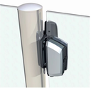 TruClose Self Closing Hinge for Round post to Glass gates up to 25kg.webp