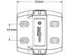 TruClose Heavy Duty Self Closing Hinge for Round Post 60kg TCHDRND2S3 Series 3 - Pair.webp