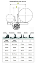 TruClose Heavy. Duty Self Closing Hinge for Round Post 60kg TCHDRND1S3 Series 3 - Pair.webp