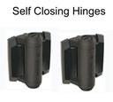 D&D Swing Gate Self Closing Gate Hinge Tru Close 2 Legs for Gates up to 30kg (Pair).webp