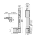 D&D Magna Latch ML 3VPLA Vertical Pull Magnetic Gate Lock series 3.webp
