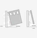 Rising Hinges or Up  Hill Hinges Heavy Duty Strap Hinges BadAss for Gates up to 680 kg.webp