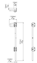 Q-Bolt Drop Bolt Padlockable with Padlock.webp