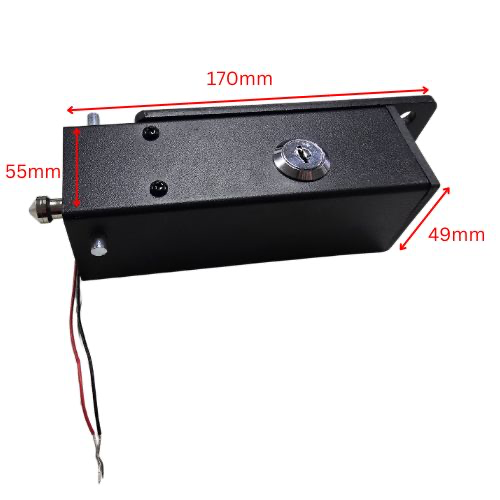 Automatic Gate Lock, Drop Bolt for Swing Gate 24V DC.webp