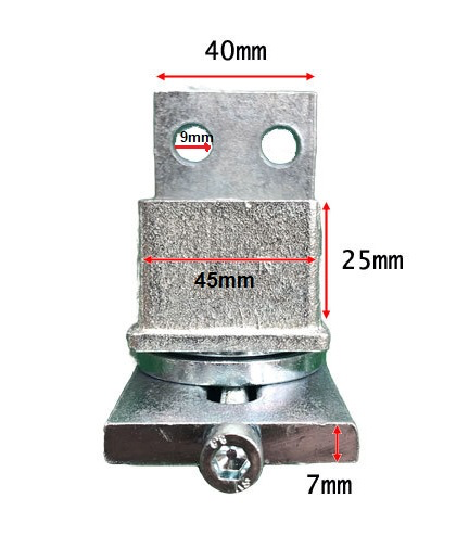 Knock in Bearing Hingesfor 50x50mm steel frame - 2 hinges.webp