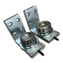 Knock in Hinge50x50mm for Aluminium tube - Pair.webp