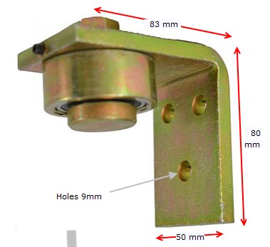 Bolt on Race Bearing hinges to suit 350kg Gates-PAIR (Top+Bottom).webp