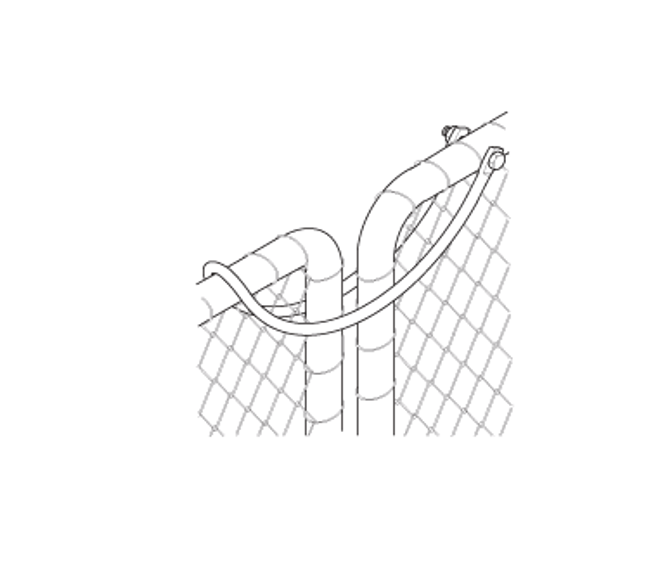 GalvanisedDouble Farm gate bow latch 25NB.webp