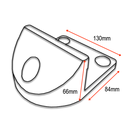 Swing Gate End Stopper- Rubber bolt down 66mm high .webp