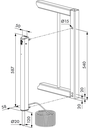 2 Silver Motorised Electrical Dropbolt.webp