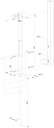 Locinox Lockable drop bolt 140mm - Silver Colour.webp
