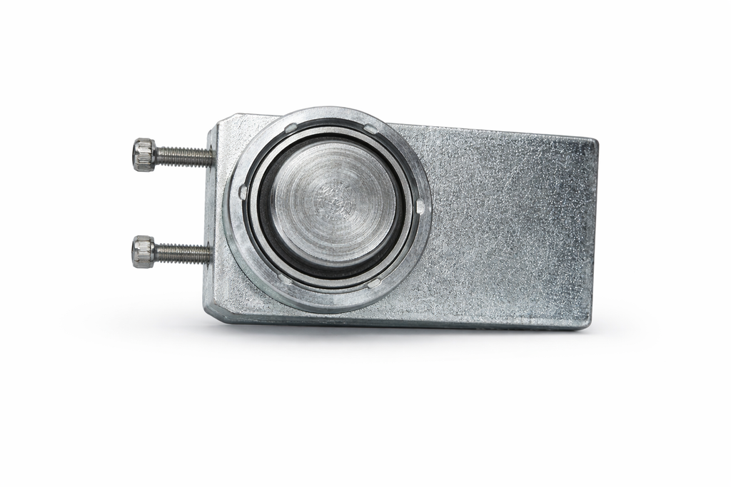 Heavy-duty galvanized steel pivot hinge.webp
