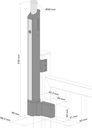  1 Fortima Magnatic Child safety Pool Gate Latch - Locinox.webp
