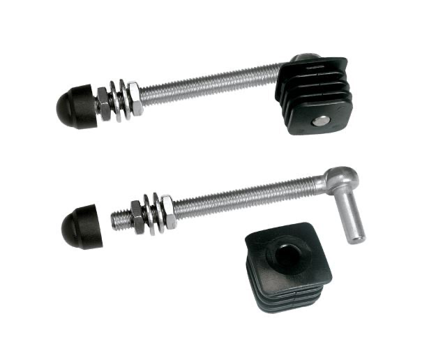 [AHN111] Stainless steel Light Gate Hinge Adjustable 150mm with 12mm Rod for 30mm Tube for Gate 70kg 