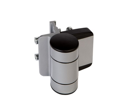 Locinox Swing Gate Hinge 180° Double Bearing Hinge - DINO - Silver / Pair (2 Hinges)