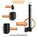 Locinox - FORTIMA KIT - Premium Pool Lock Latch Magnetic for Swiming Pools