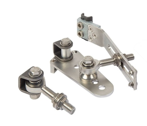 [AHN127] Locinox Rising Hinges 180° HINGE SET FOR ASCENDING SLOPES