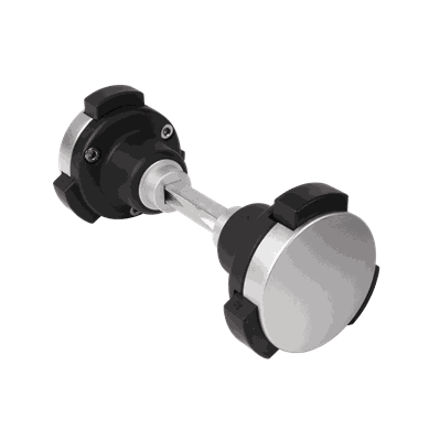 [AGH218] Locinox Insert Mortice Lock Handle - KIDLOC - Stainless Steel in Satin Chrome Silver