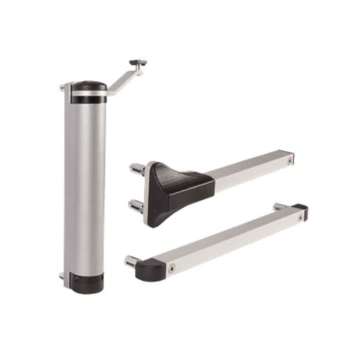 Locinox Lion Compact Hydraulic Gate Closer for any Gate Situation- Silver