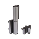 Locinox Tiger Hydraulic Swing Gate Closer and Compact Hinge all in One - SILVER