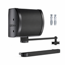 Locinox Panther All-Round Hydraulic Gate Closer for Wall and Post Mounting in RAL 9005