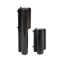 Locinox Mammoth HD Hydraulic 180 degree Swing Gate Closer and Compact Hinge in One - Black