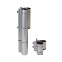 Locinox Mammoth Hydraulic 180 Degree Swing Gate Closer and Compact Hinge in One - Silver