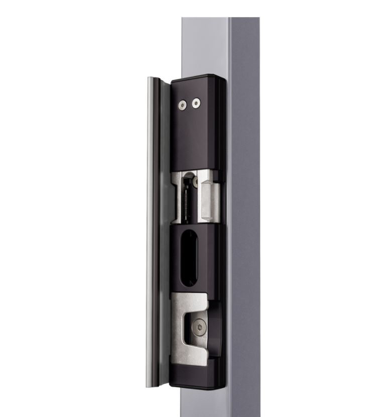 [AGLL461] Locinox SURFACE MOUNTED ELECTRIC SECURITY KEEP - Fail Open - Black-MODULEC-SH-9005-E