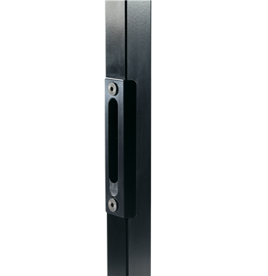 [AGLL528] Locinox Ornamental Lock Keep Flat Aluminium SPKZ-QF Black 