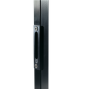 Locinox Ornamental Lock Keep flat Aluminium SPKZ-QF Black 