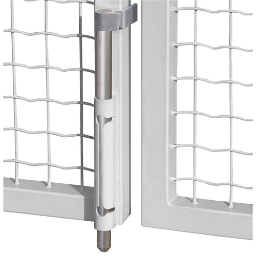 [ADB608] Locinox VSA Surface Mounted Aluminium  Drop Bolt - Silver Colour