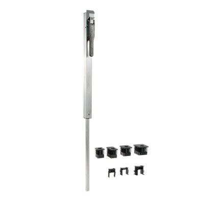 [ADB612] Locinox SUBY Aluminium Internal Drop Bolt 120mm - Silver 