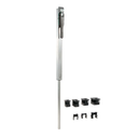Locinox SUBY Aluminium Internal Drop Bolt 120mm - Silver 