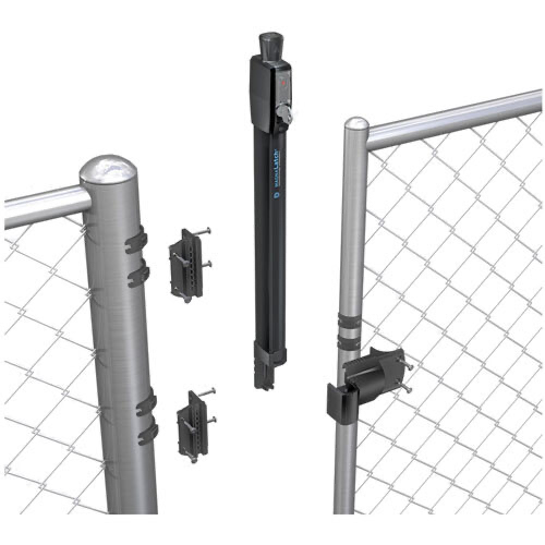[AGLL536] D&D MagnaLatch Safety Pool Latch - Top Pull Round Post Adaptor Kit series 3