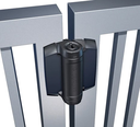 D&D TruClose Adjustable HEAVY DUTY Self Closing Hinges for Gates up to 70kg : Black, for Metal, 19mm Gap  No Legs