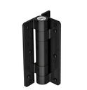 D&D Kwikfit Self Closing Aluminium Hinge up to 20kg: Black, Wall Mounted (Pair)