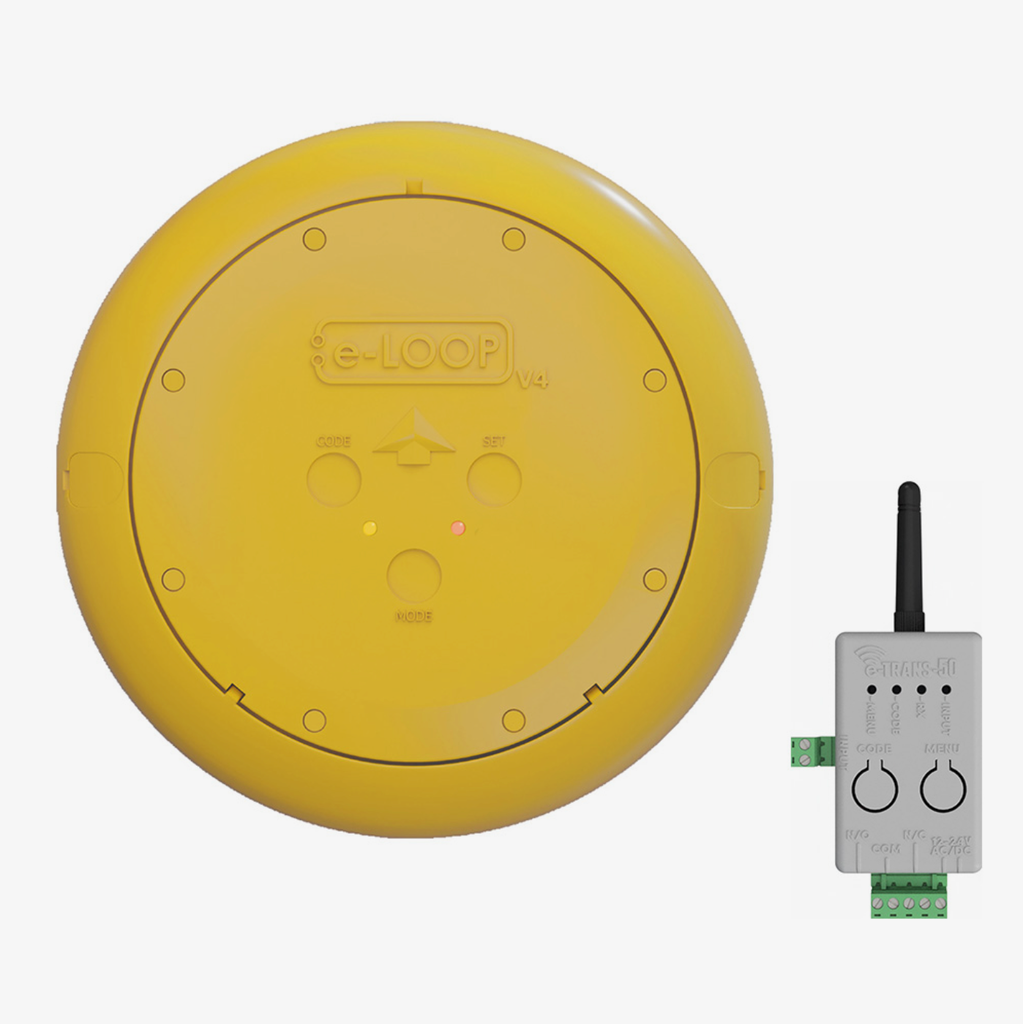 [AEL703] Commercial V4 e-LOOP + e-TRANS 50 V4 Wireless Vehicle Detector Kit